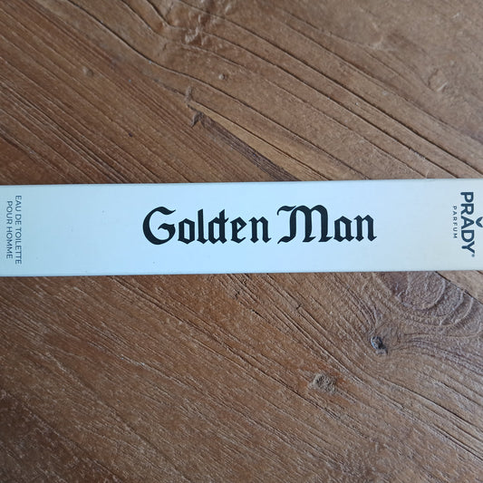 Eau de toilette golden man 33ml