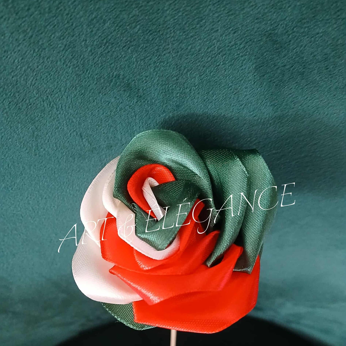 Rose satin artisanale