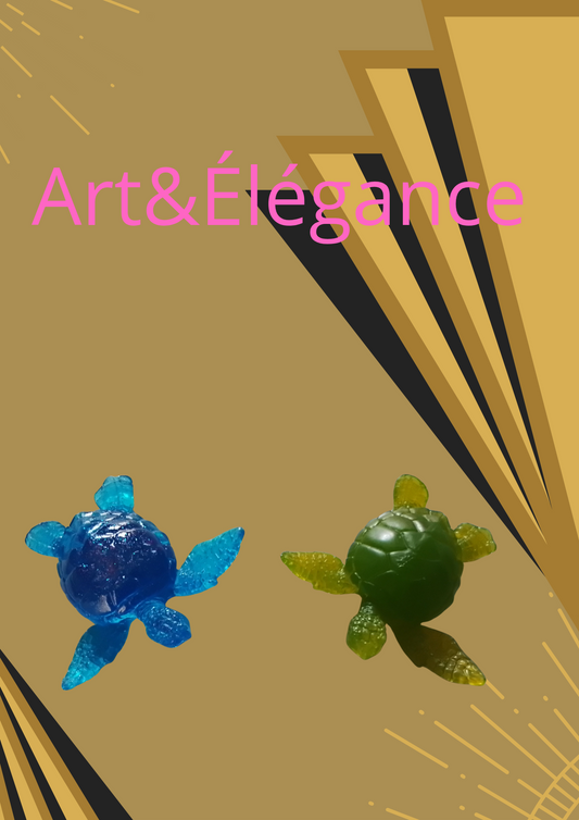 Tortue résine