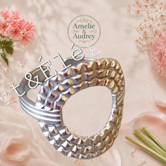 ✨Bague Jeanne✨acier inoxydable