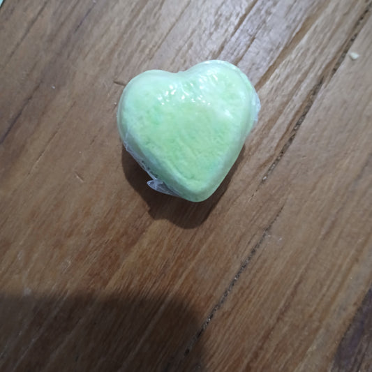 Boule de bain verte