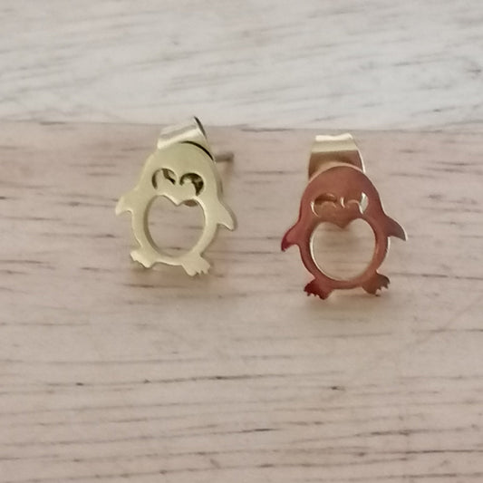 Boucle d oreille pingouin