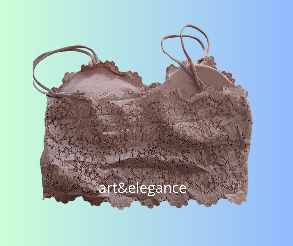 Brassiere kaki/marron
