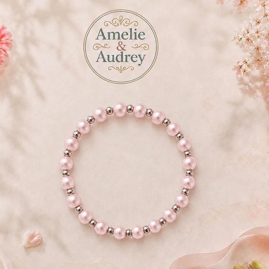 Laurie bracelet élastique différents coloris fait main
