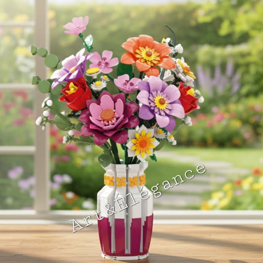 ✨Fleurs 3 d à construire