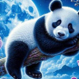 Panda fleur