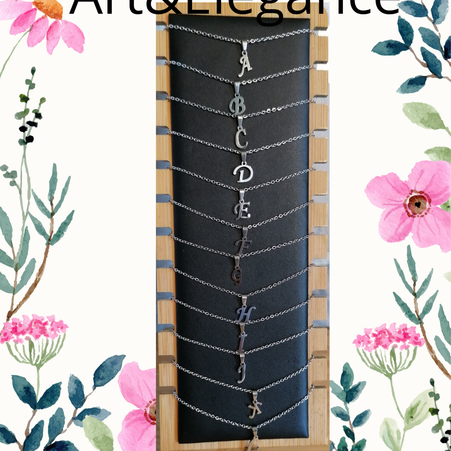 Lettres bijoux