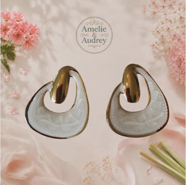 Fabienne. boucles d'oreilles acier inoxydable