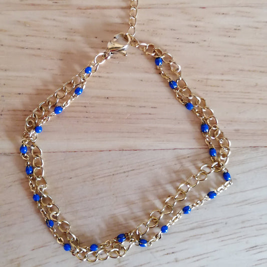 Bracelet bleuet