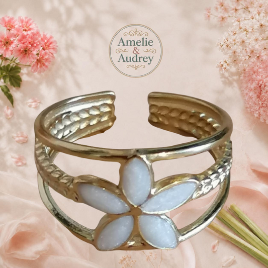 💍Dori bague femme acier inoxydable