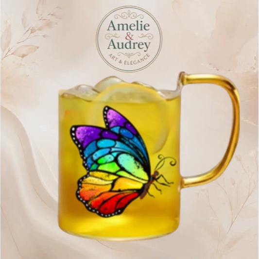 ✨Verre avec anse personnalisable