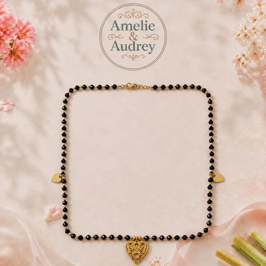 Angélique collier en acier inoxydable