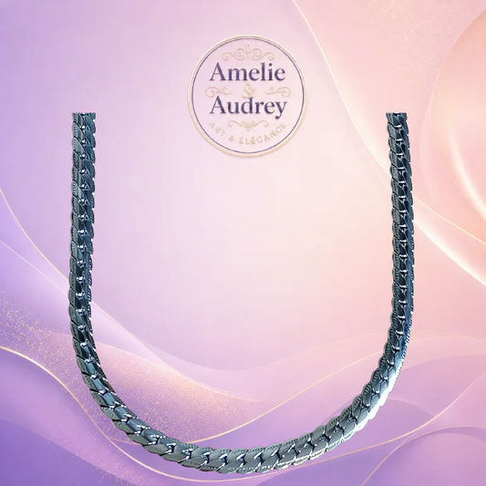 ✨Collier Antoine homme acier inoxydable