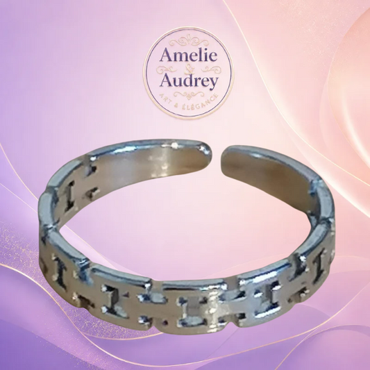 Bracelet Clément Homme – Grosse Maille Acier Inoxydable Argenté – Force & Élégance