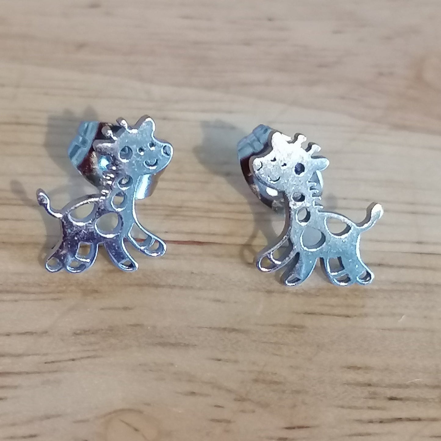 Boucle d oreille girafe
