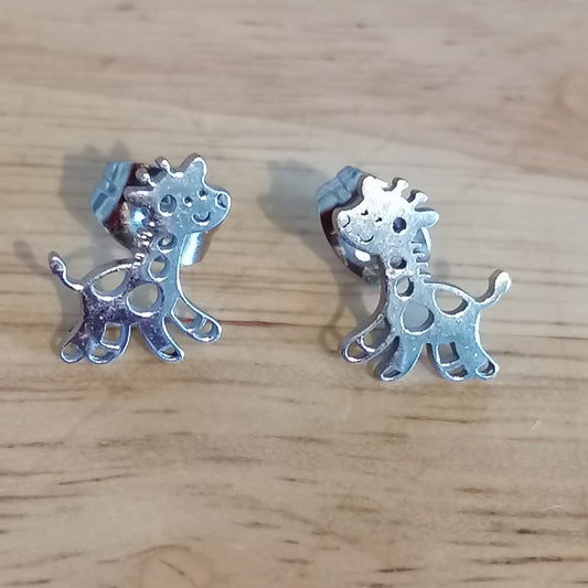 Boucle d oreille girafe