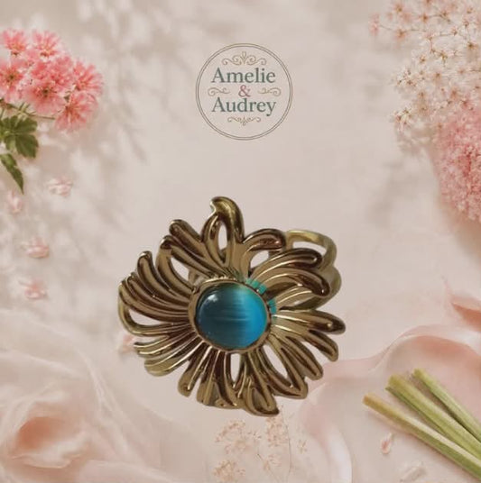 Helena bague, acier inoxydable femme