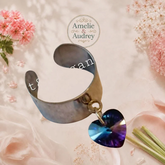 💍Léa bague acier inoxydable
