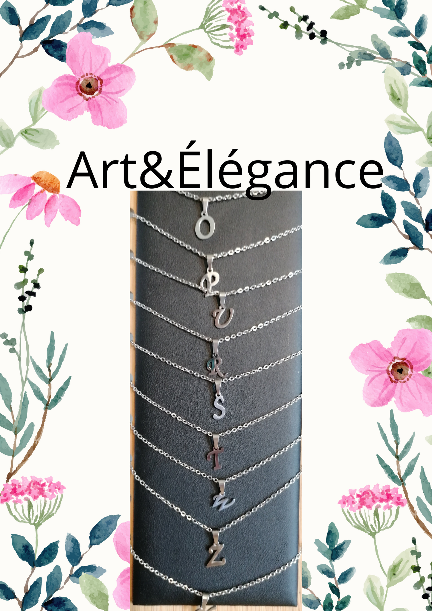 Lettres bijoux