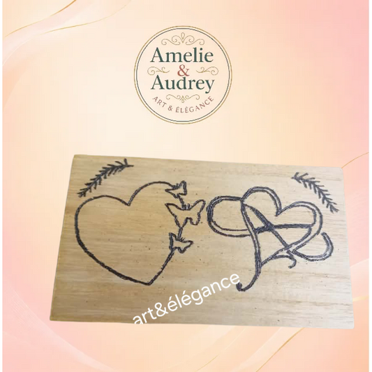 Création en Bois Personnalisable Fait Main – Texte, Dessin ou Logo – Cadeau Sur Mesure