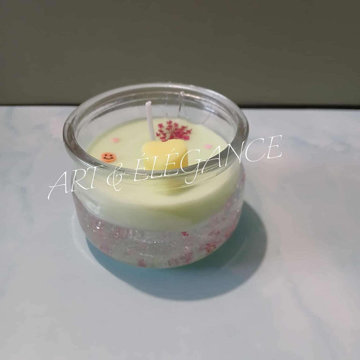 🕯️ Bougie Artisanale – Senteur Litchi (120 g)