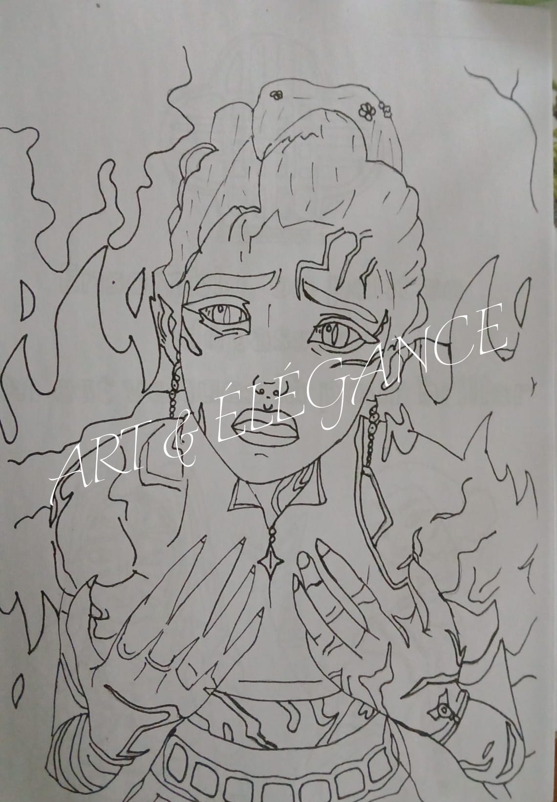 Coloriage artisanal kpop