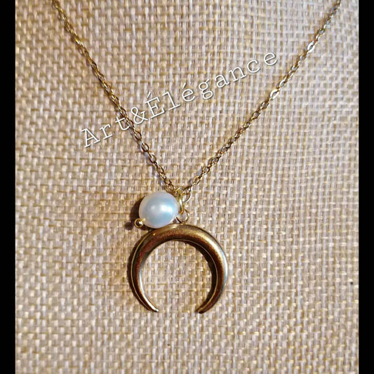 🌙Collier Lune