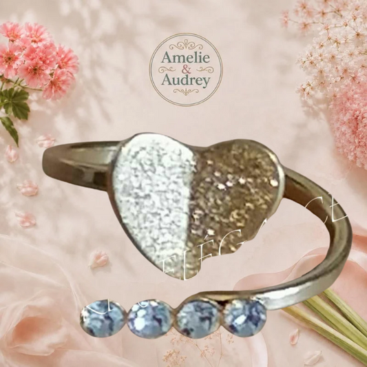 💍Elora -  Élégance et éclat au creux de votre main bague femme