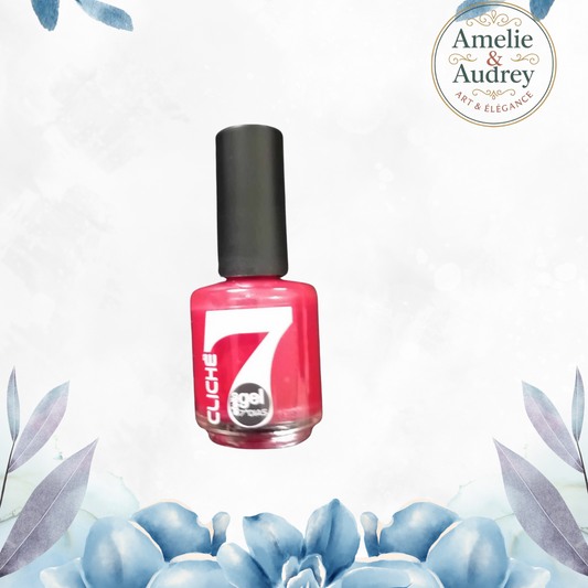 Vernis gel 7 jours rouge