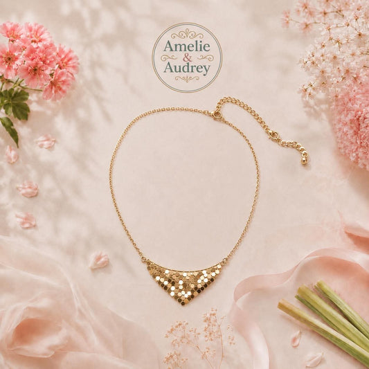 Dîna collier femme alliage
