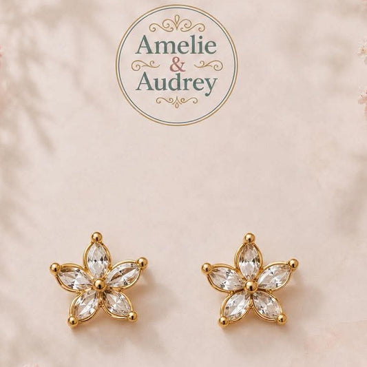 Eva boucles d'oreilles en acier inoxydable