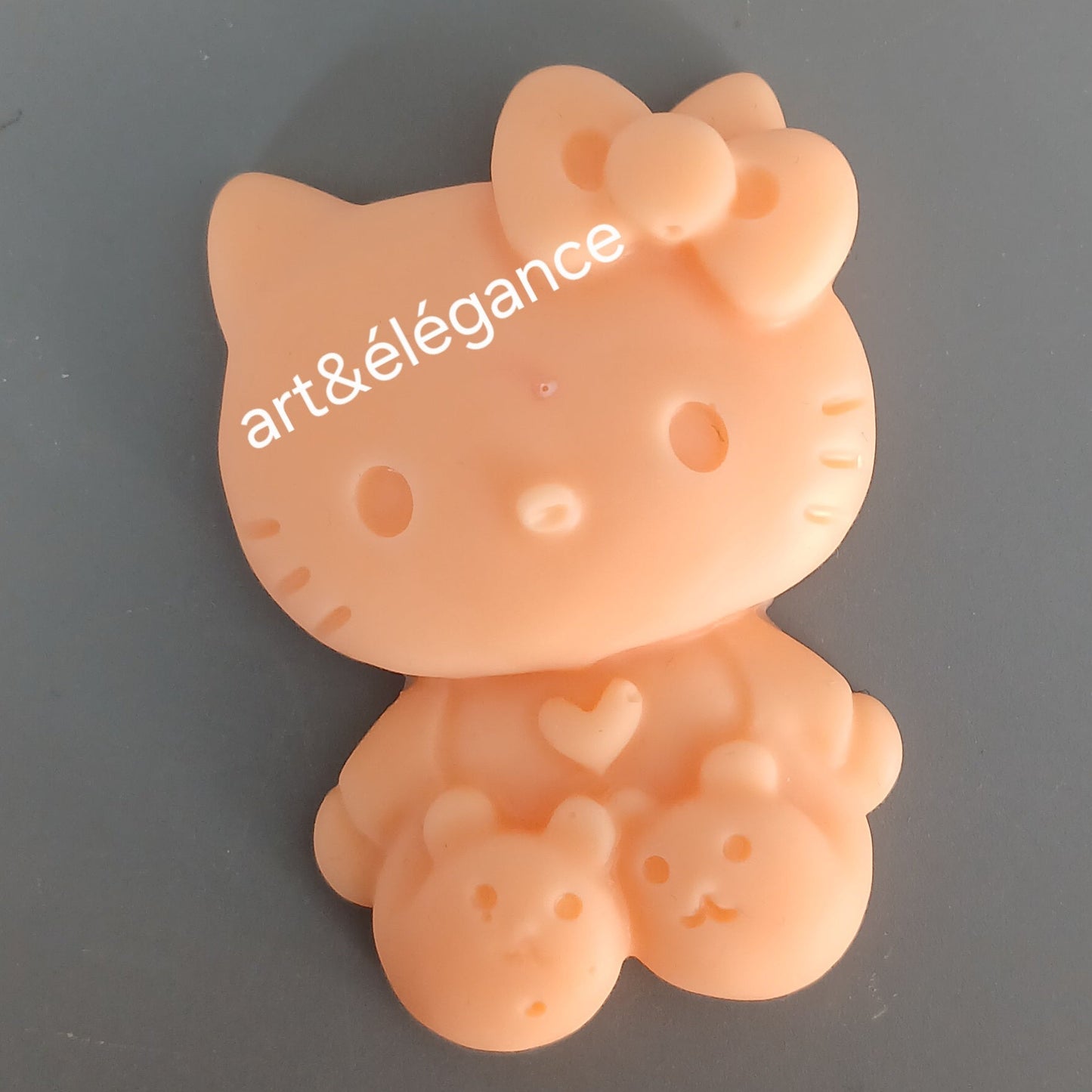 Fondant parfumé fait main senteur fleur de tiare
