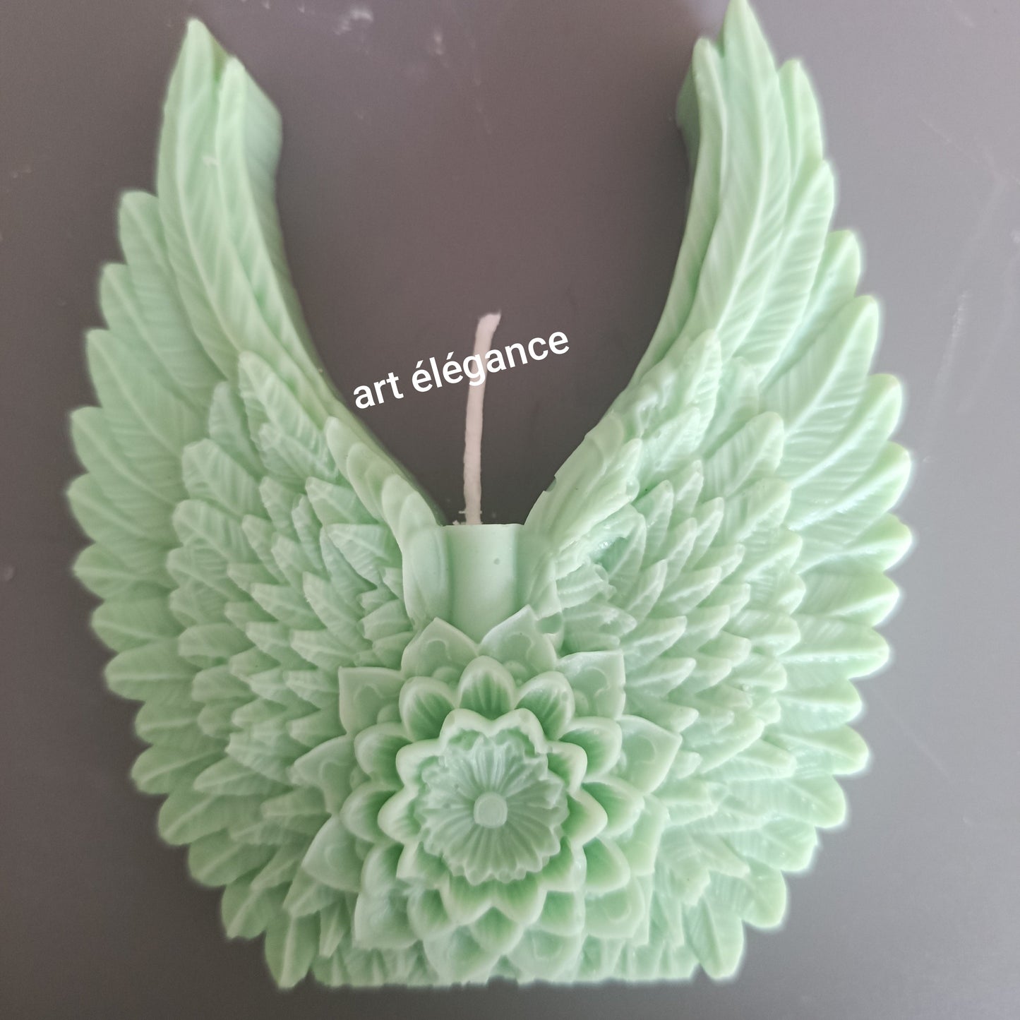 Bougie parfumée fait main senteur monoi clémentine