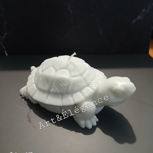 Bougie fait main tortue