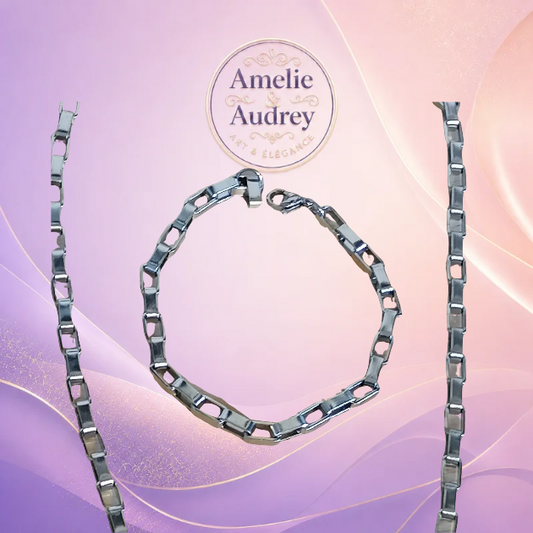 ✨Parure Pablo pour homme acier inoxydable